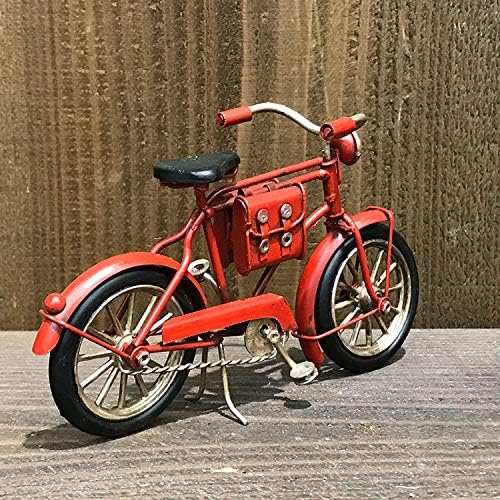 Akizuki Boeki 1910d-2001 Добар стар месинџер велосипед црвен, W 6.3 x D 2.2 x H 3,7 инчи