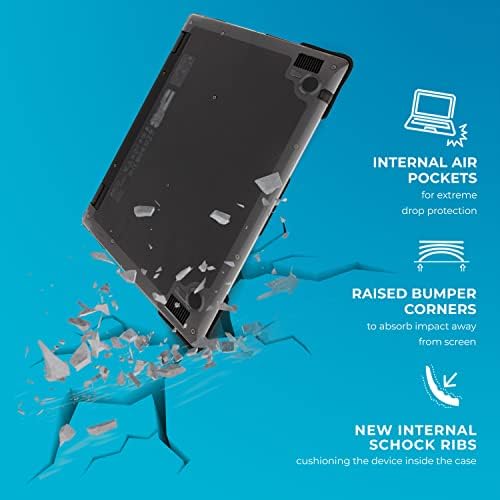 Case Gumdrop Slimtech Case одговара на Acer Chromebook Spin 511/R752Tn. Наменето за ученици, наставници и училници за К-12-тестирани
