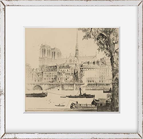 Бесконечни фотографии Фото: Нотр Дам де Париз | 1925 година | Катедрала | Париз Франција | Историска репродукција на фотографии