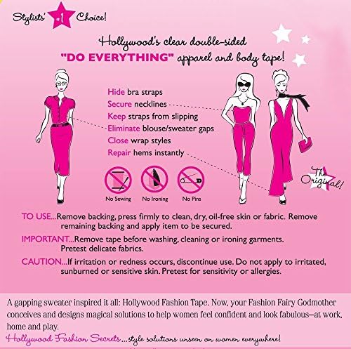 Холивудски Модни Тајни Холивудски Модни Тајни Модна Лента Вредност Пакет-6 Брои, Розова