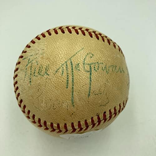 Debеки Робинсон 1947 година деби на дебитантска игра на дебитантска игра Користена бејзбол JSA COA - МЛБ игра Користена бејзбол