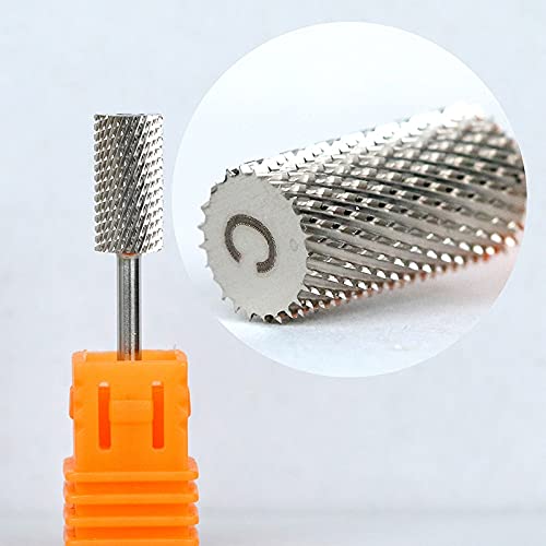 Xucus 5pcs/битови за нокти за торби за електрична машина за маникир додаток Виножито волфрам карбид керамички мелење на мелење