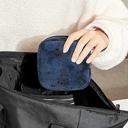 Оријукан санитарна торба за складирање на салфетки, торба за преносни периоди за жени девојки менструална чаша торбичка, модерна прскалка мастило
