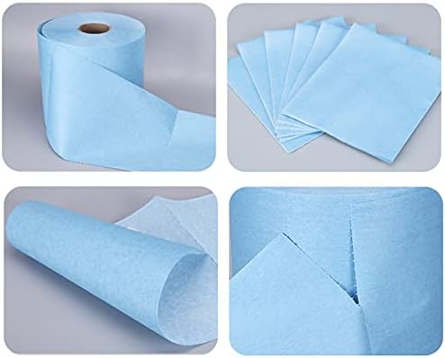 24 пакувања џамбо работилница за рачни крпи ролни Центрафид сини ролни сини рециклирани хартиени хартиени хартиени ролни 2 пили врежано