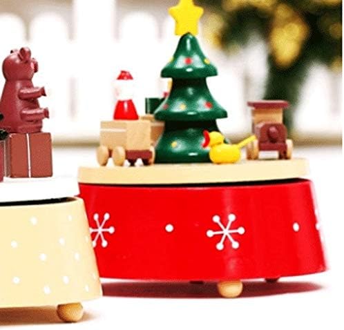 UXZDX Cujux Merry-Go-Round Christmas Day Decoration Decoration Music Box Christmas Music Box Music Box Music Box