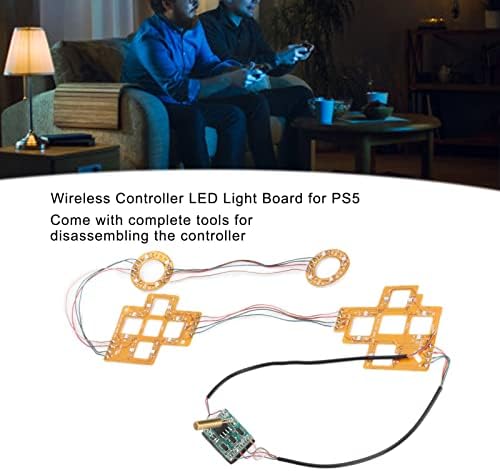 Рачка на лесна табла, контролен контролер за контрола на вибрации LED светлосна табла за контролер PS5