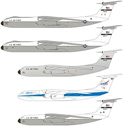 Caracal модели CARCD144002 1: 144 Декларации - C -141 Starlifter [Decal Decal Sheet]