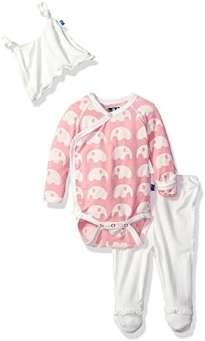 Кики панталони за бебиња за бебиња, најважни девојки, руфле Кимоно, новороденче, поставено со закачалка со закачалка