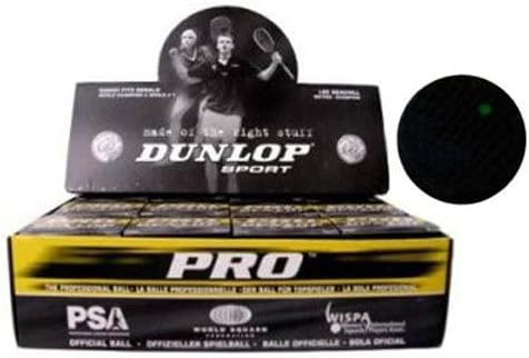 Dunlop Sports Pro XX топки со голема надморска височина, единечна зелена точка, кутија од 12