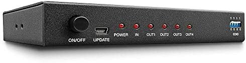 Lindy HDMI 1.4 Splitter, 4K60Hz, 4 пристаништа