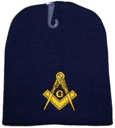 RFCO 8 Масонски масонски везени везени зимски череп капа на черепот asonидарски капа