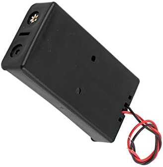 Аексит пластична батерија Електричен држач за складирање кутија за кутии за 2 x 18650 ленти за напојување Li-јонски батерии