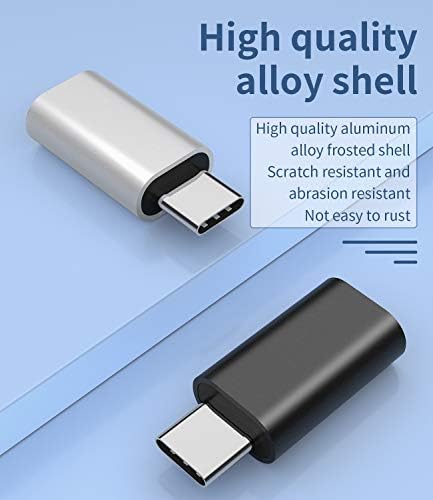 3 пакет Молња Женски ДО USB-C Машки Адаптер, Тип Полнење За Samsung Galaxy S20 Ултра Z Flip Белешка S10 S9 Плус Google Pixel 5XL
