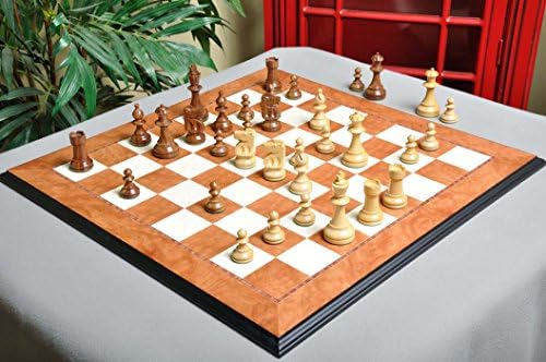 Куќата На Стаунтон - Шаховскиот Сет За Слобода-Само Фигури-4.0 Крал-Златно Розово Дрво