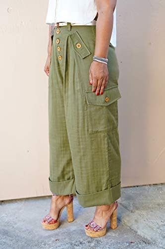 Едноставност шема за шиење S8889 Misses 'и широки панталони за нозе од Mimi G Style)