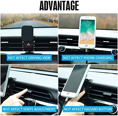 Carfib for Mazda 3 држач за телефонски држачи за монтирање додатоци Магнетски магнет 2022 2021 2020 2019 Мобилен телефон воздушен отвор посветен