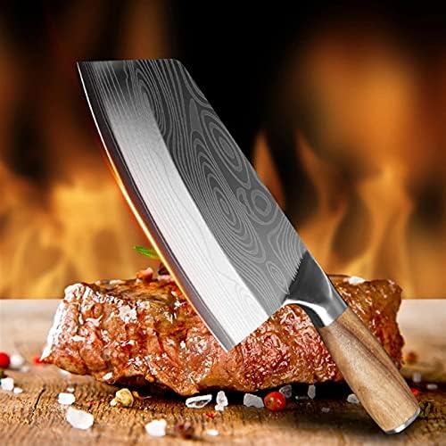 Гонд кујнски нож домаќинство од не'рѓосувачки челик кујнски нож за исечување на нож фалсификуван кинески нож за нож за готвачи нож за кујнски