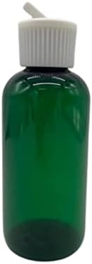 Природни фарми 4 мл Зелена Бостон БПА БЕСПЛАТНИ шишиња - 6 пакувања со празни контејнери за полнење - производи за чистење на