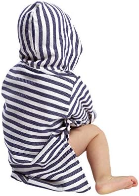 Покриена бебешка пешкир од самимис, турски памук, премија за бебешки бања за бања за 6 месеци до 2 години дете