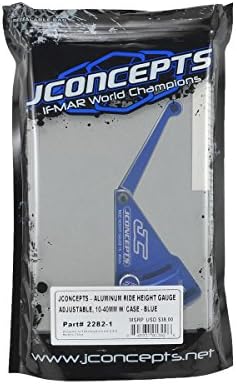 J Concepts Inc. Алуминиумско возење висина на мерачот 10–40мм сина JCO22821 рачни алатки разни разни