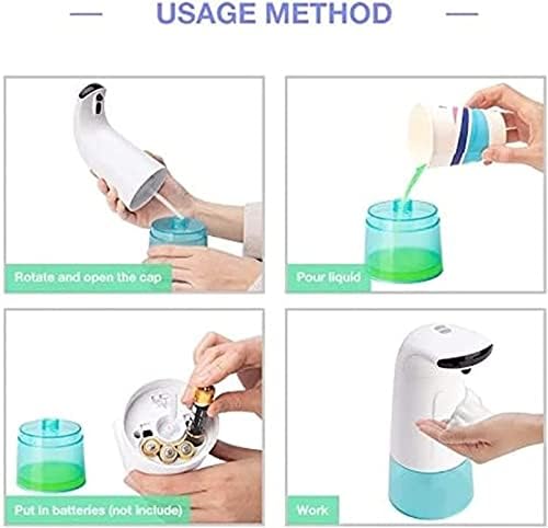 DVTEL SOAP DISPENSER HOME ABS Автоматски сензор за пена SOAP -диспензерот хотел рачен сапун шише погодно за бања