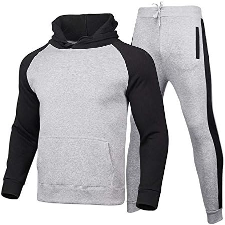 Машки зимски спорт носат облека за облека за облека за облека Поставете џемпер+долги џемпери коктел панталони костуми