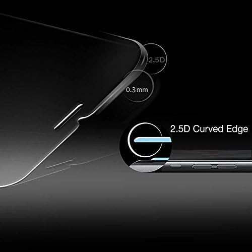 Заштитник на компатибилен екран на Doupi за iPad mini 1 2 3, Premium 9H HD температура стакло 3D допир мрежница кристално чиста оклопна заштитна