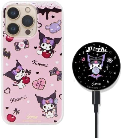 СОНИКС X SANRIO KUROMI CASE + MAGLINK CHALGER FOR MAGSAFE IPHONE 13 PRO MAX/iPhone 12 Pro MAX