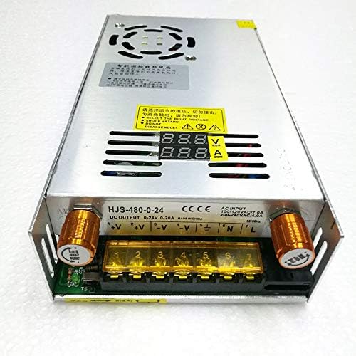 480W 0-80V 0-6A струја и прилагодливо напојување на напон Тековната струја Ограничување на SMPS со дигитален дисплеј 110V/220V AC до 0-80V