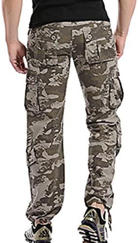 Мажи Обични Мулти-Џебни Копчиња Патент Товарни Панталони Маскирно Печатење Спортски Панталони На Отворено Панталони