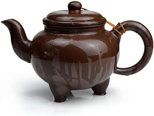 Yxhupot чајник кинески јиксинг 20oz/600ml Зиша Клеј Класичен Трипод тенџере