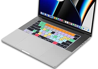 XSKN Ableton Кратенки Во Живо Функција Кратенки Американска Верзија Силиконска Тастатура Покријте Ја Кожата за 2021 MacBook Pro