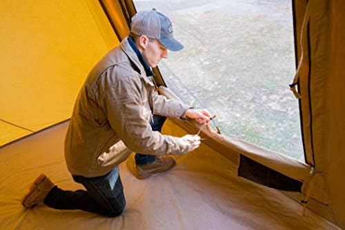 Teton Sports Mesa Canvas шатор; Водоотпорен, семеен шатор; Правото засолниште за вашиот базен камп