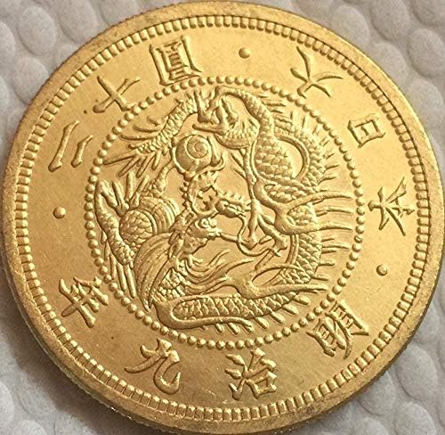 Предизвик Монета 1889 Шпанија 20 Пезети-Алфонсо XIII Копирајте Монети Колекција На Подароци Колекција На Монети