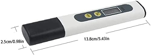 Yiwango прецизен TDS метар тестер за квалитет на вода LCD дисплеј Пенкало бело мерач на вода за пиење Мерач Практичен детектор за квалитет