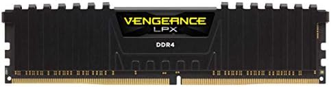 Corsair Vengeance LPX 8GB DDR4 3600 C18 Оптимизиран за AMD Ryzen - црно