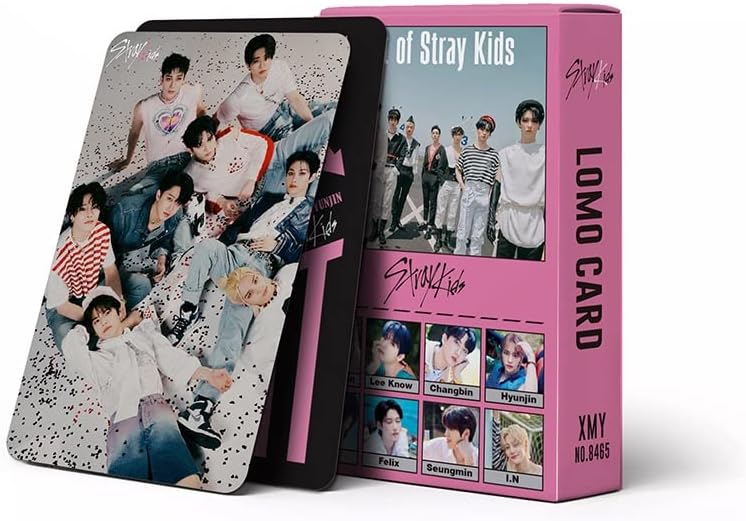 Baosai Stray Kids Maxident 60 PCS Photocards Нов албум стока Stray Kids Lomo Cards Fans Collection