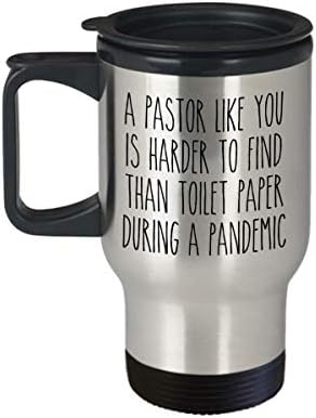 Пастор како тебе е потешко да се најде отколку криглата за тоалетна хартија смешна карантин изолирана кафе -кафе за пастори