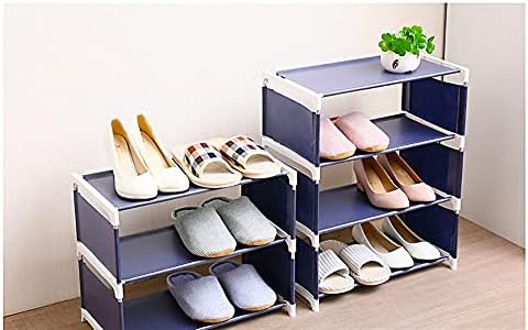 Бауза Едноставна повеќеслојна решетка за чевли Дома собрани ткаенини за чевли за чевли ходникот ходник за заштеда на простор за заштеда