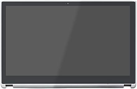 LCDOLED® Компатибилен 15,6 инчи 1366x768 B156XTN03.1 LED LCD дисплеј на допир Дигитализатор на дигитализатор + Замена на Bezel за Acer Aspire