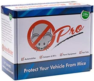 Mouseblocker PRO 120V приклучок Ултразвучен глушец и грч на глодари со двојни LED диоди за вашето возило за вашето возило