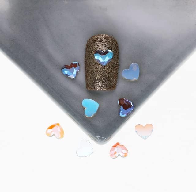 20pcs Фантомска вежба за нокти лето јапонски хепберн неутрален рефлексивен виолетова нокти ултра светла нокти за нокти Аугер украсен напис -