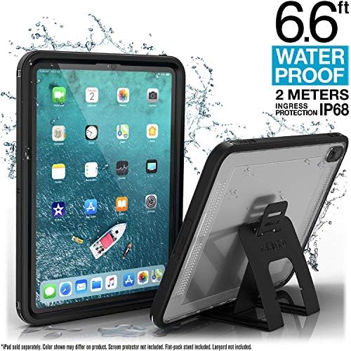 Катализатор Водоотпорен Ipad Случај За iPad Pro 11 2018 Водоотпорен 6.6 стапки - Целосна Заштита На Телото, Отпорен На Тешки капки 4ft, Kickstand,