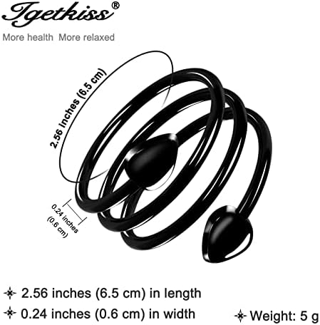 Igetkiss 2pcs бакарен прстен - магнетски бакарни прстени за жени - Ора прстен со 3500 магнети на Гаус