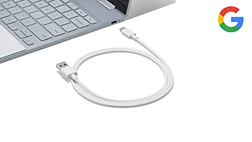 OEM Google USB Type C кабел - Оригинален кабел USB C до USB A 3A Полнење за постење, полнење на кабелот за полнење компатибилен со Google
