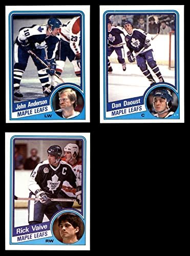 1984-85 Топс Торонто јаворски лисја ги постави Торонто јавор лисја NM/MT Maple Leafs