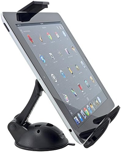 Аркон таблета Лепливо вшмукување на ветровит или монтирање на цртички за автомобили за iPad pro ipad air ipad 2 мало црно