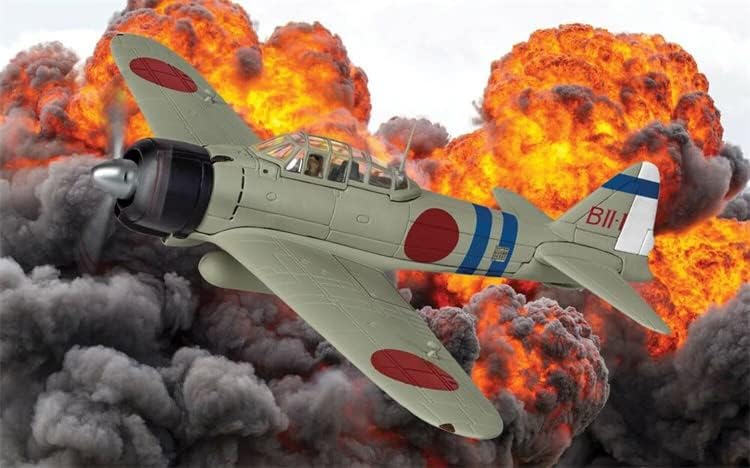 Корги за Mitsubishi A6M2 Zero Pearl Harbor 80 -годишнина. Ltd Edition 1/72 Diecast Aircraft претходно изграден модел