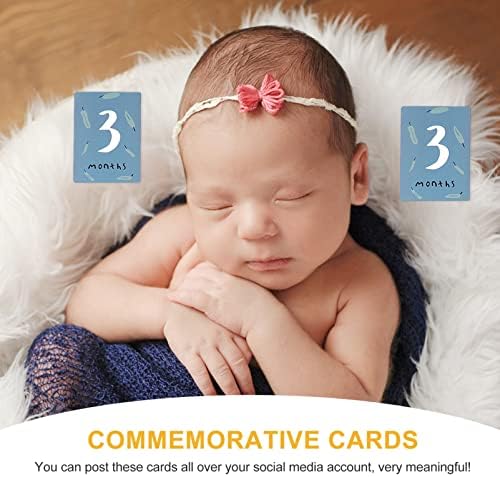 Тојвиски Фото Реквизити 18 парчиња Месечни Налепници За Бременост: Картички За Раст На Бебето Пресвртница За Бебиња За Мајки Семејства