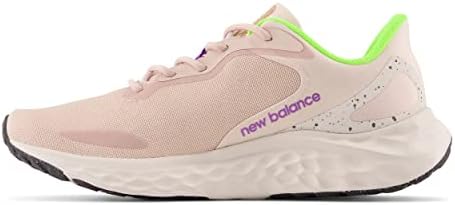 Нова рамнотежа на женски свежа пена Ариши V4 трчање чевли, прашина од глина/електрична виолетова/пиксели зелена, 7,5